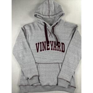 Martha's Vineyard Hoodie Sweatshirt Unisex‎ M Fleece French Terry Soft Pullover